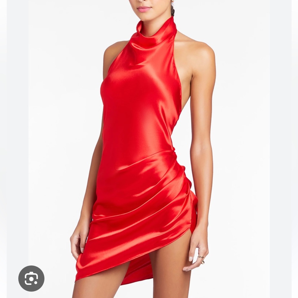 PISTACHIO Amanda Uprichard Samba Silk Dress XS